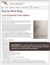 NorCal Wine Blog